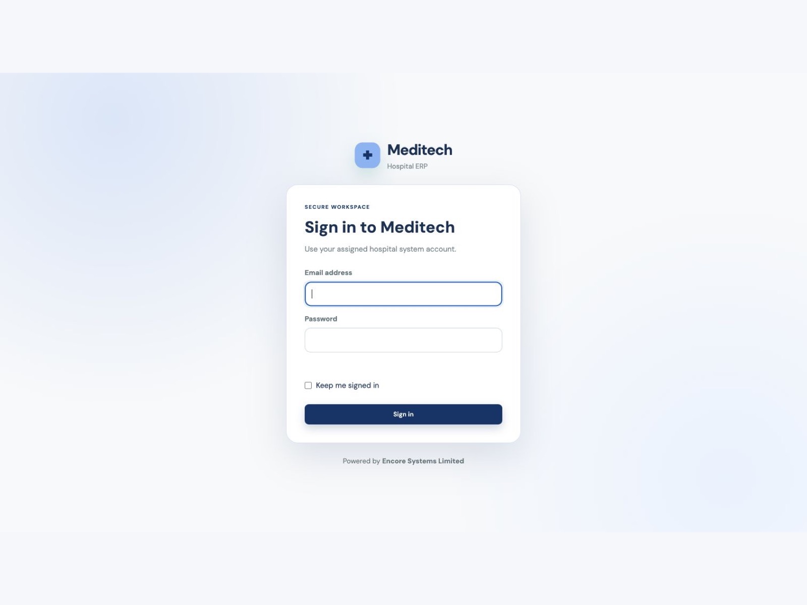 Meditech sign-in